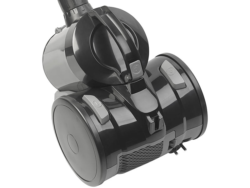 Sichler Bodenstaubsauger Beutelloser ZyklonStaubsauger mit HEPALuftfilter, 800 Watt, 2,6 kg