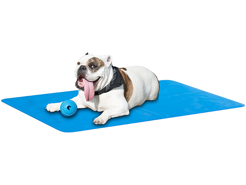Sweetypet Kühldecke Selbstkühlende Kühlmatte für Hunde & Katzen, GelFüllung, 90 x 50 cm