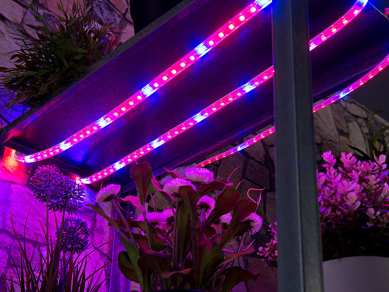 Lunartec Pflanzenlampe LEDPflanzenWachstumsStreifen