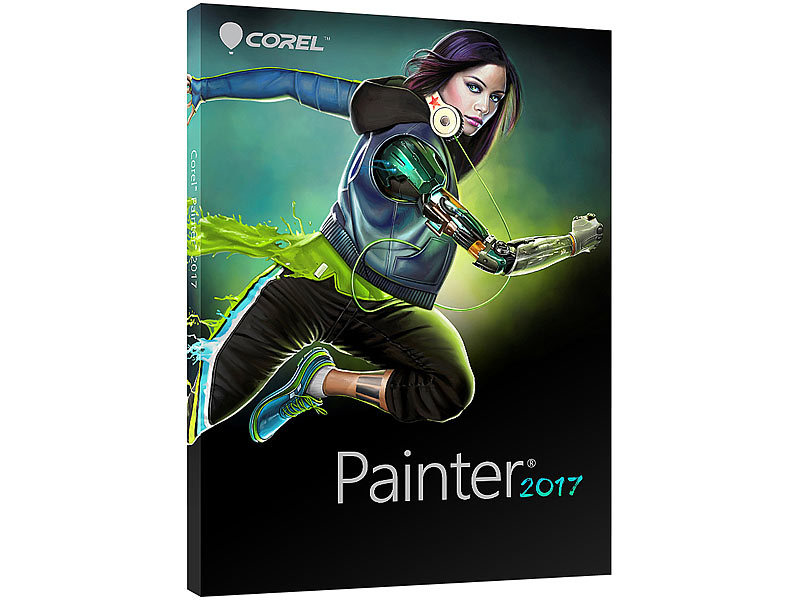 Corel Grafiksoftware Painter 2017 (Grafikdesign PC Software)