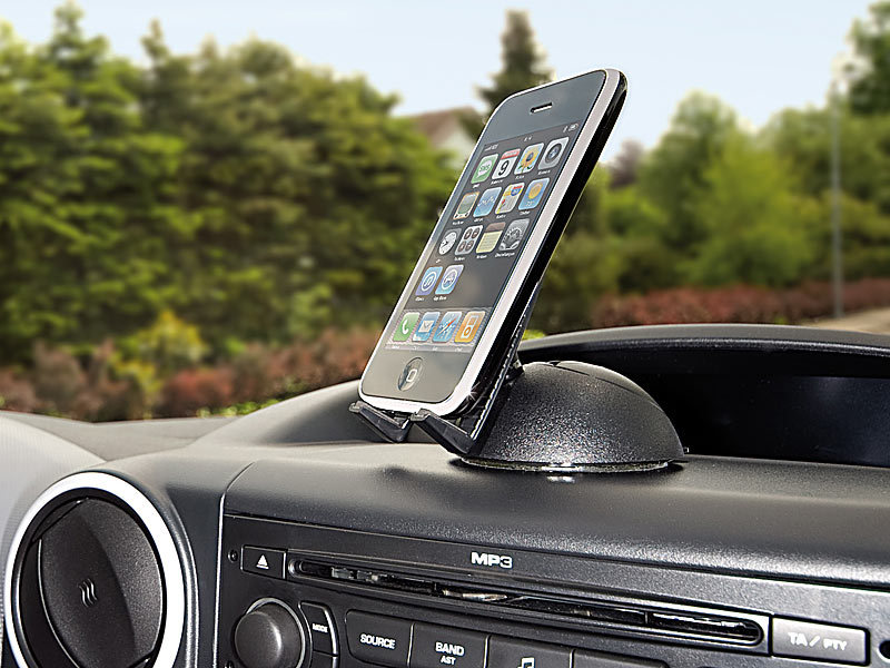 Lescars UniversalKfzHalterung für Navi, Handy, iPhone & Co.