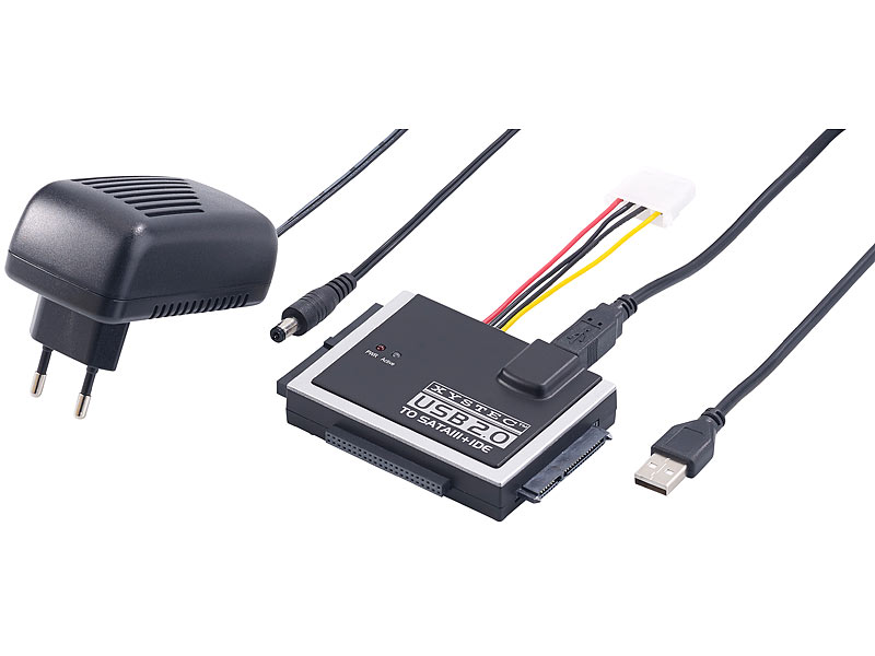 Xystec Festplattenadapter UniversalFestplattenAdapter für IDE/SATA