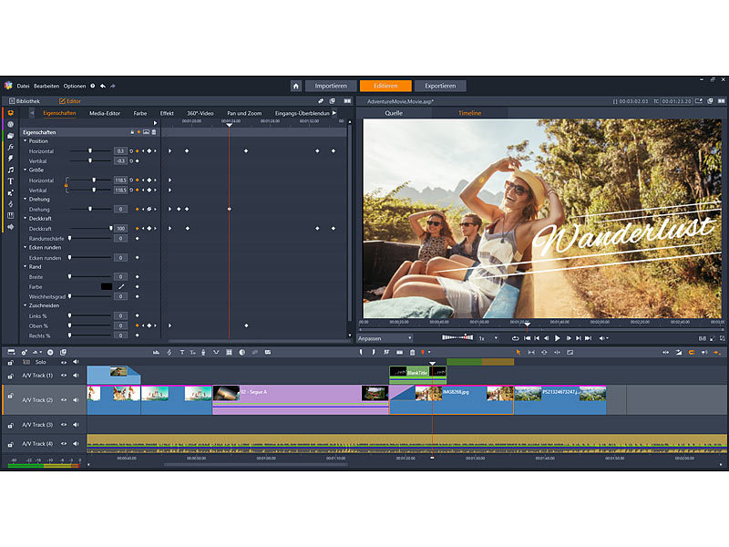 Pinnacle Videoschnittprogramm Studio 22 Ultimate (Video