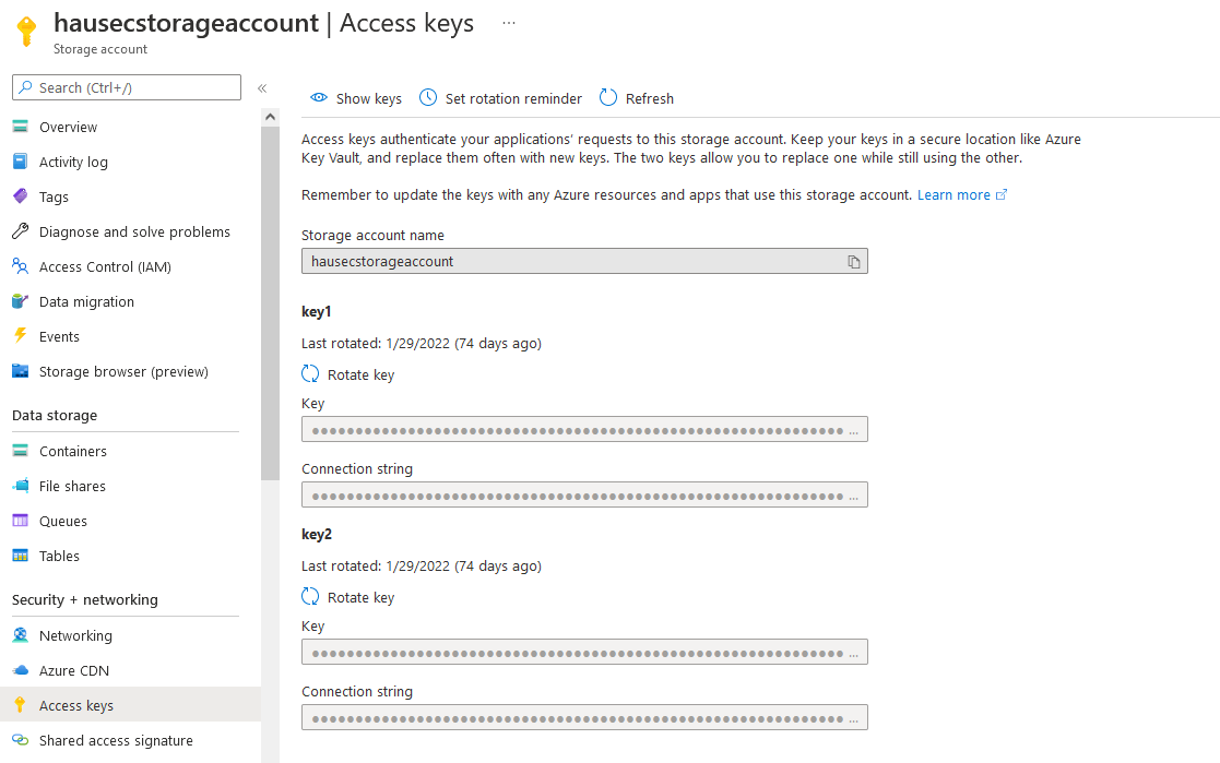 AZT605.1 Storage Account Access Key Dumping Azure Threat Research