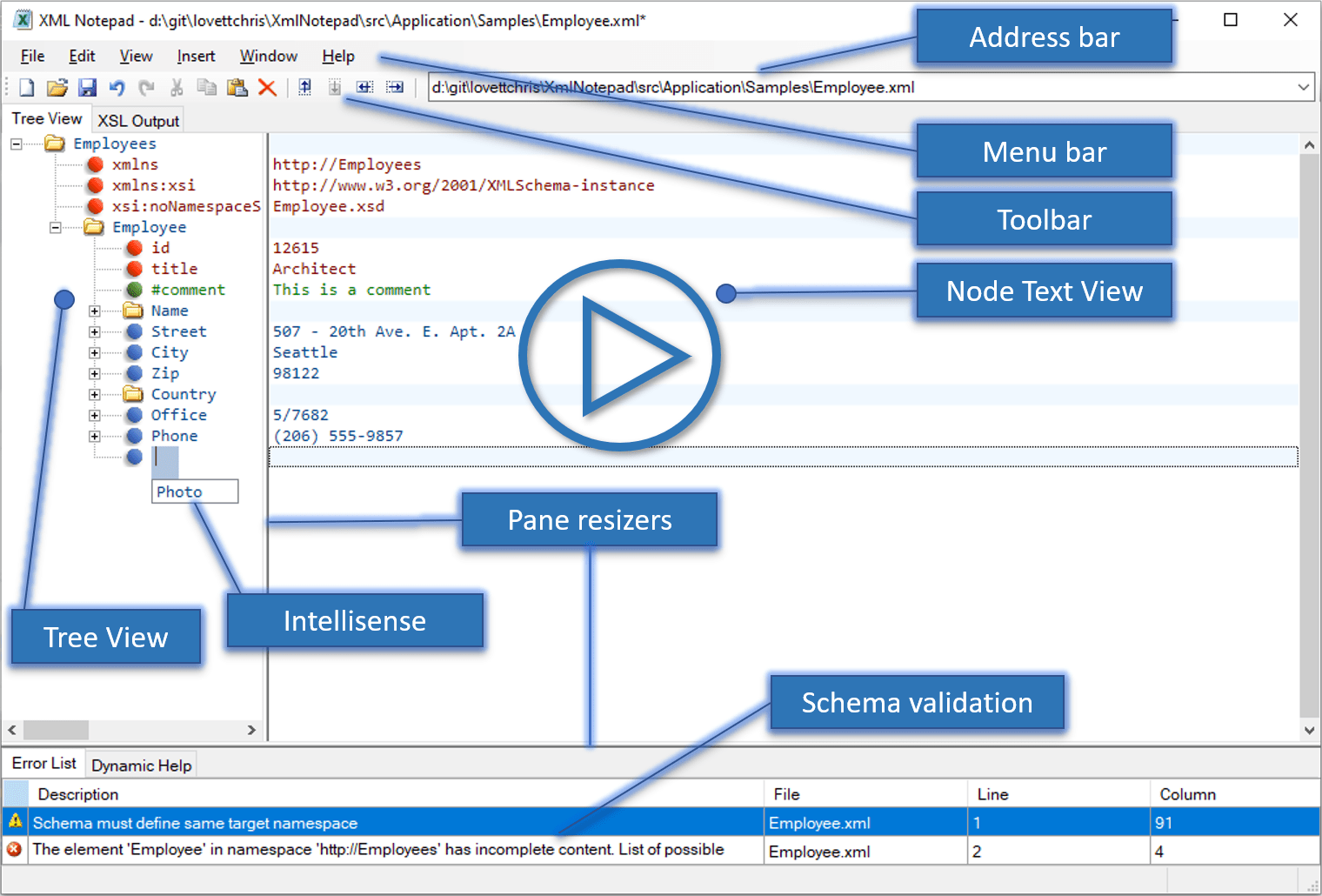 Donde estan microsoft xml notepad tiklomex