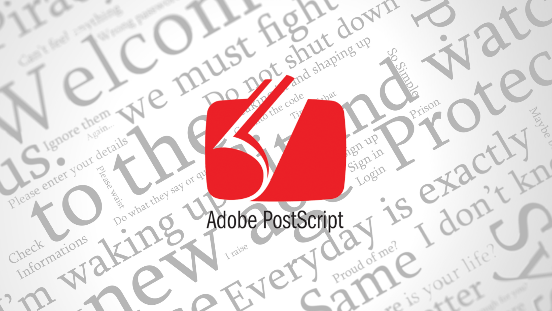 Fuentes PostScript un legado en peligro de desaparecer