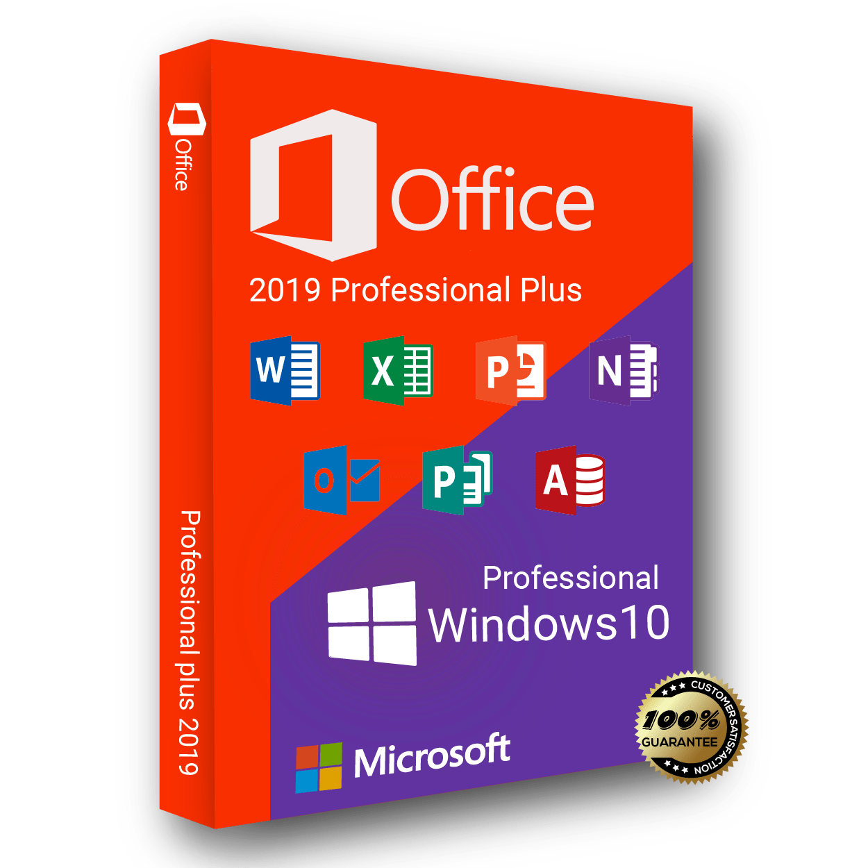 Buy Microsoft Windows 10 Home plus, Office 2019 Bundle Pack