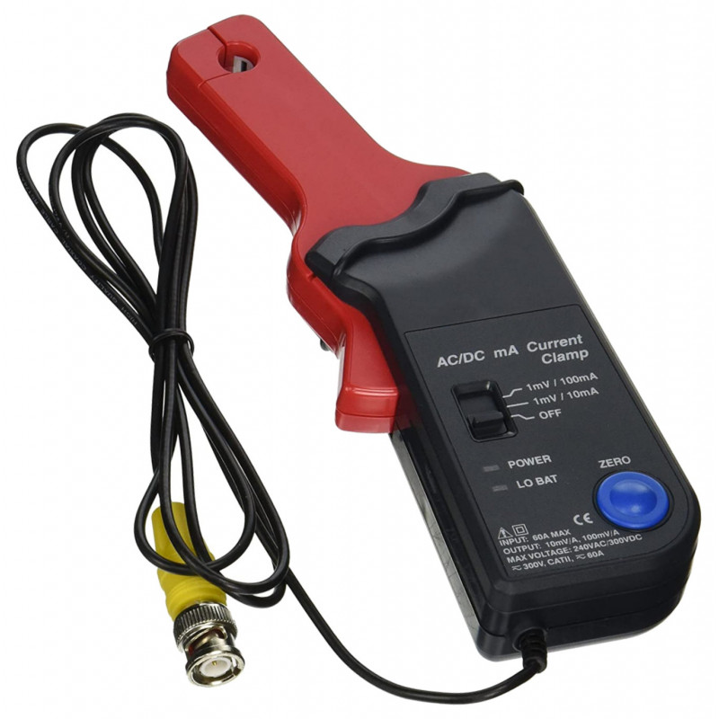 Current clamp with BNC plug (60A AC/DC)