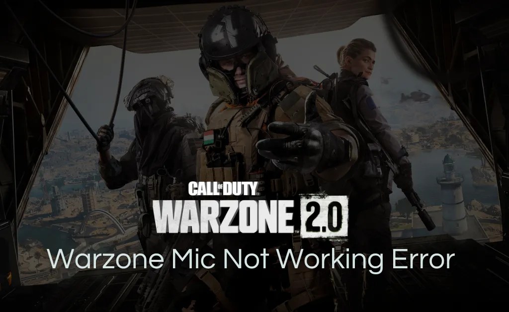 4+ Easy Fixes for Warzone Mic Not Working Error Mic Tester