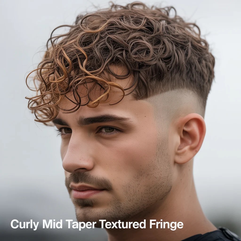 Mid Taper Textured Fringe The Modern Haircut Every Guy Wants