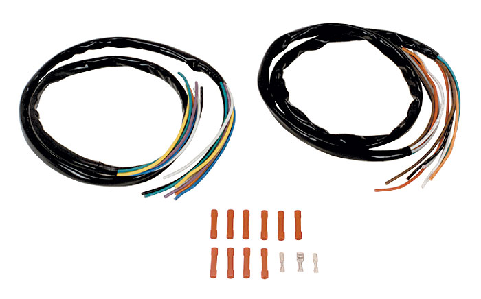 MID-USA Motorcycle Parts. V-FACTOR HANDLEBAR EXTENDED WIRING KITS FOR