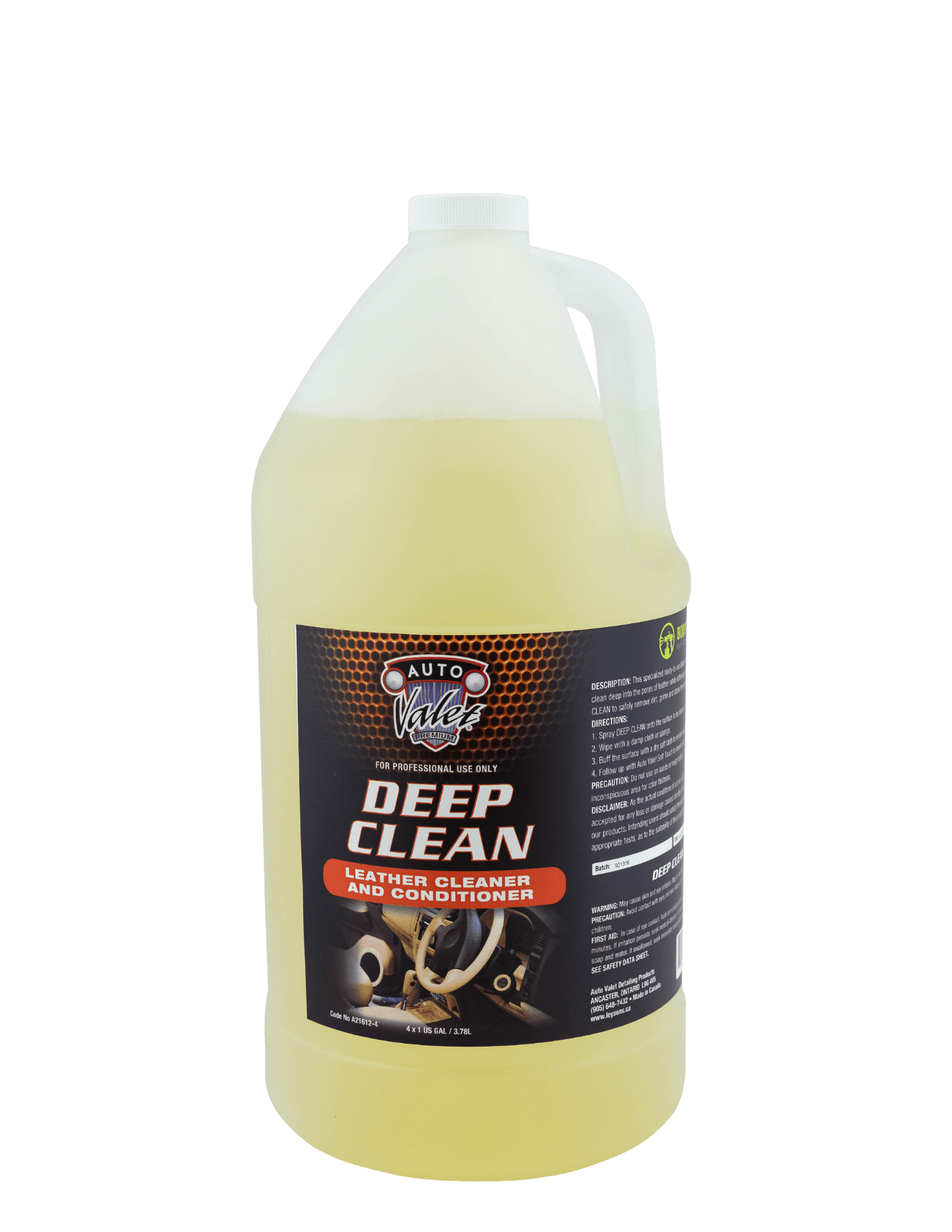 DEEP CLEAN Interior Hard Surface & Leather Cleaner Mid West Supply