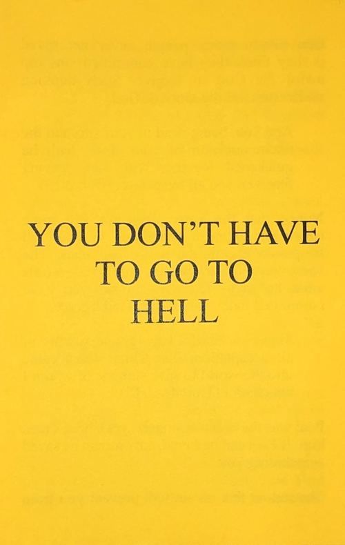 You Don't Have to go to Hell MidActs Tracts