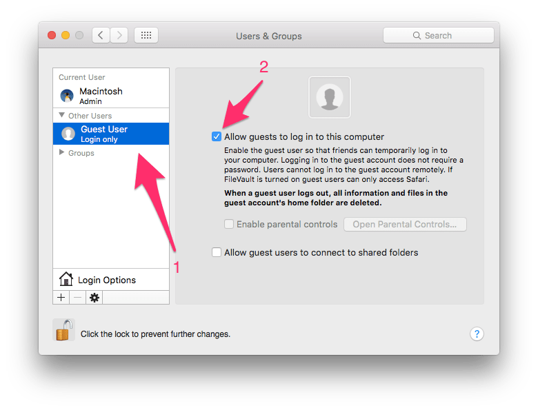 How to Create a Guest User Account on your Mac Mid Atlantic