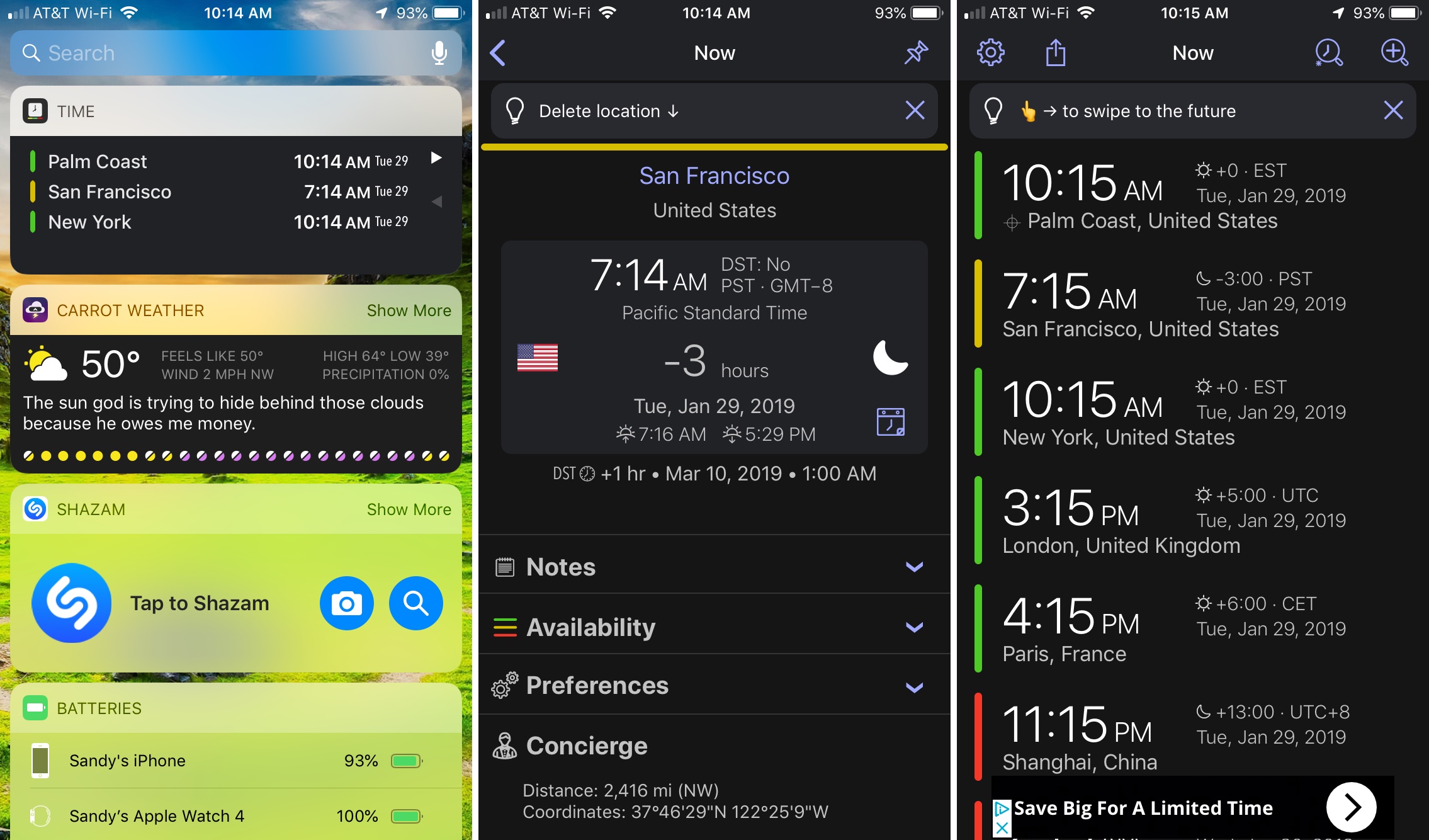 The best world clock widgets for iPhone Mid Atlantic Consulting Blog