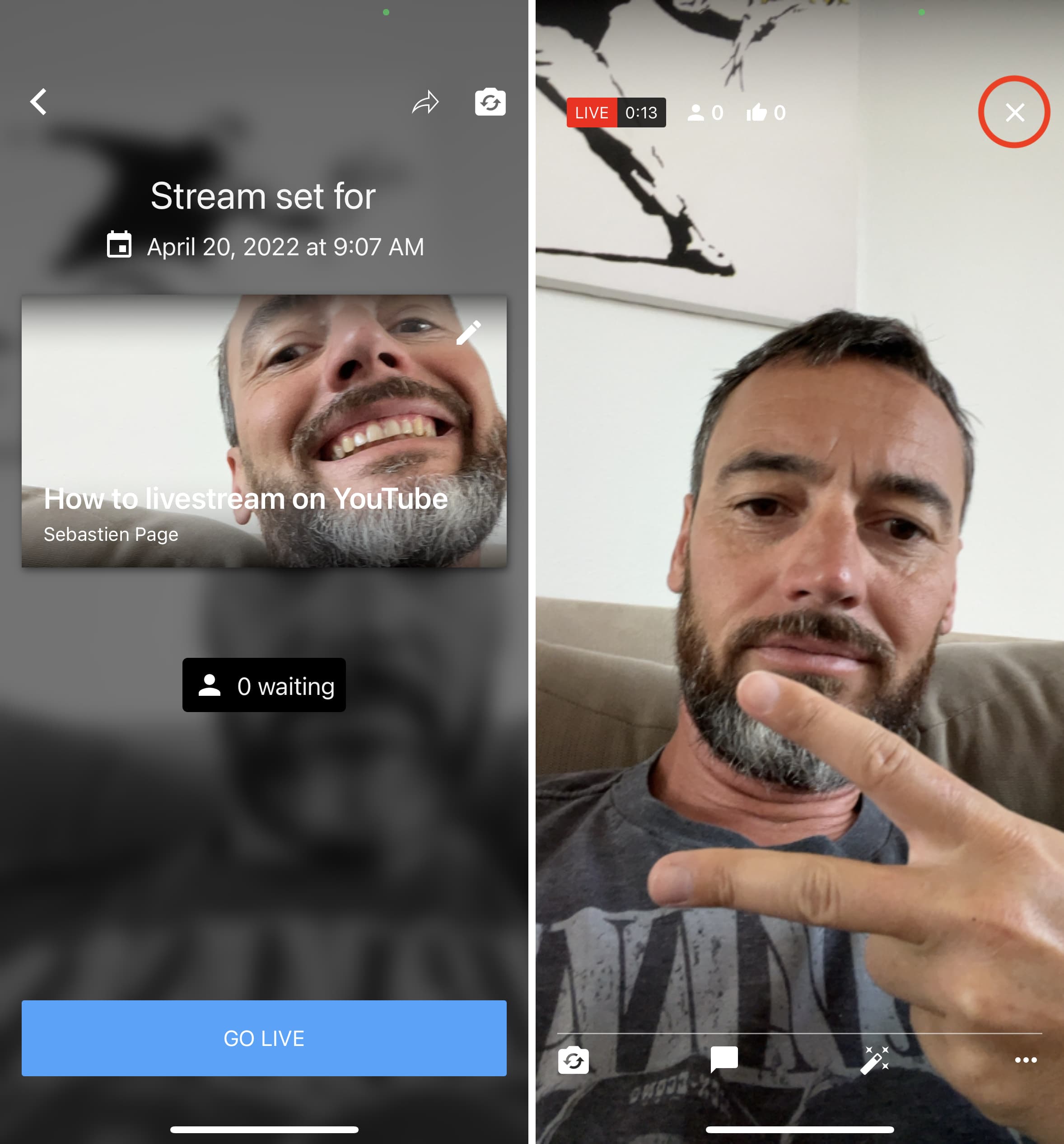 How to live stream to YouTube from iPhone, iPad, and Mac Mid Atlantic