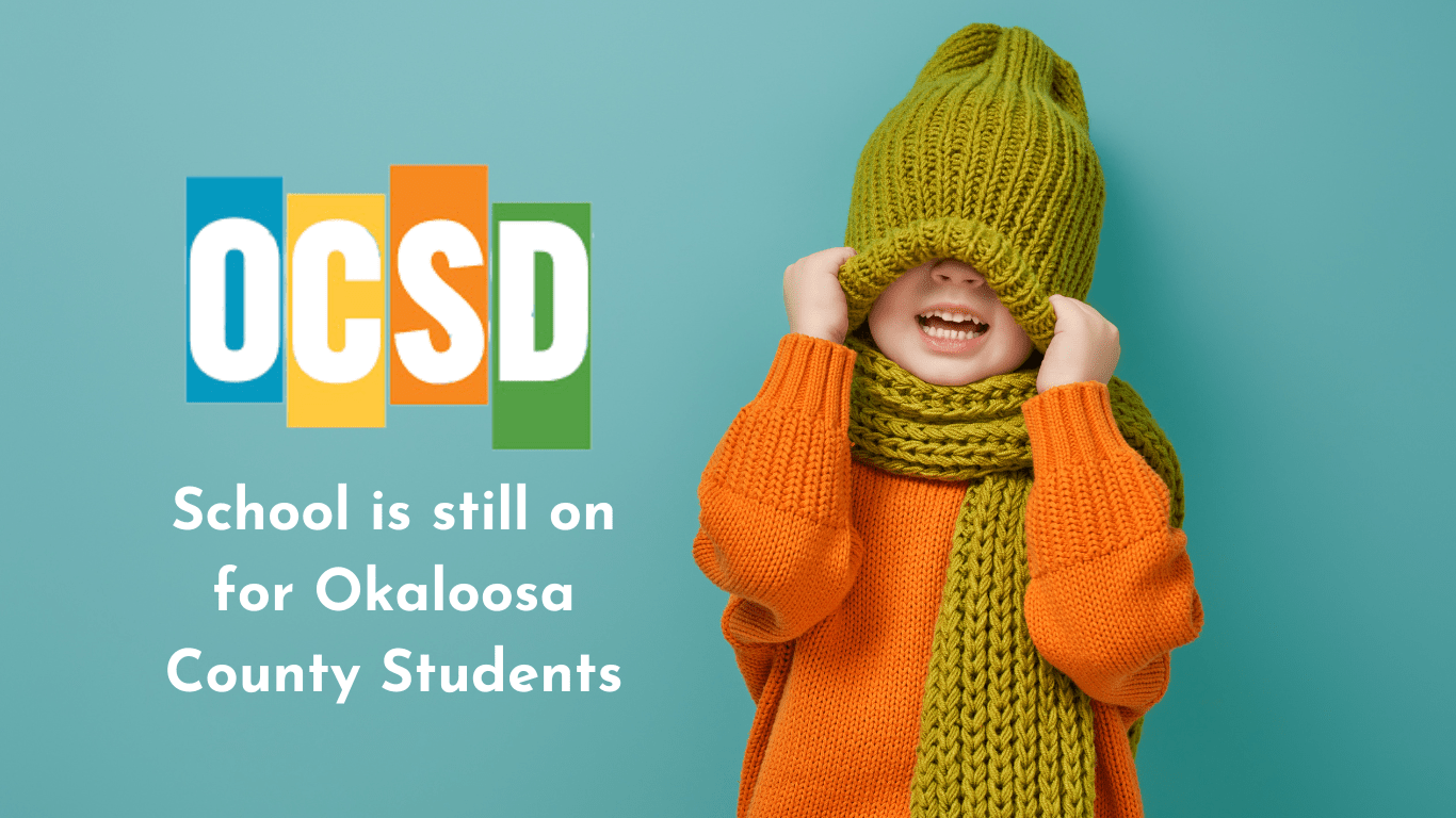 Okaloosa School District Says School Is On, Despite Cold Temps Mid