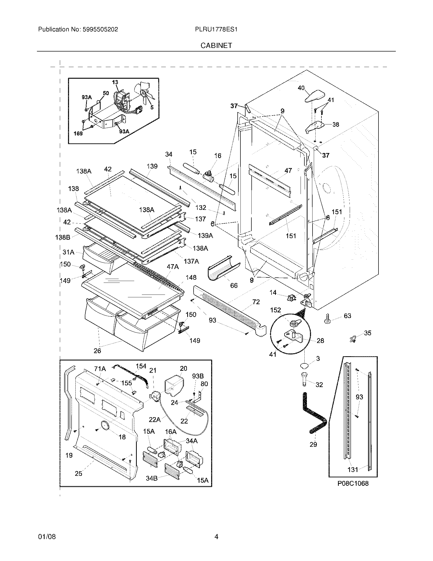 Ge Profile Refrigerator Parts Diagram