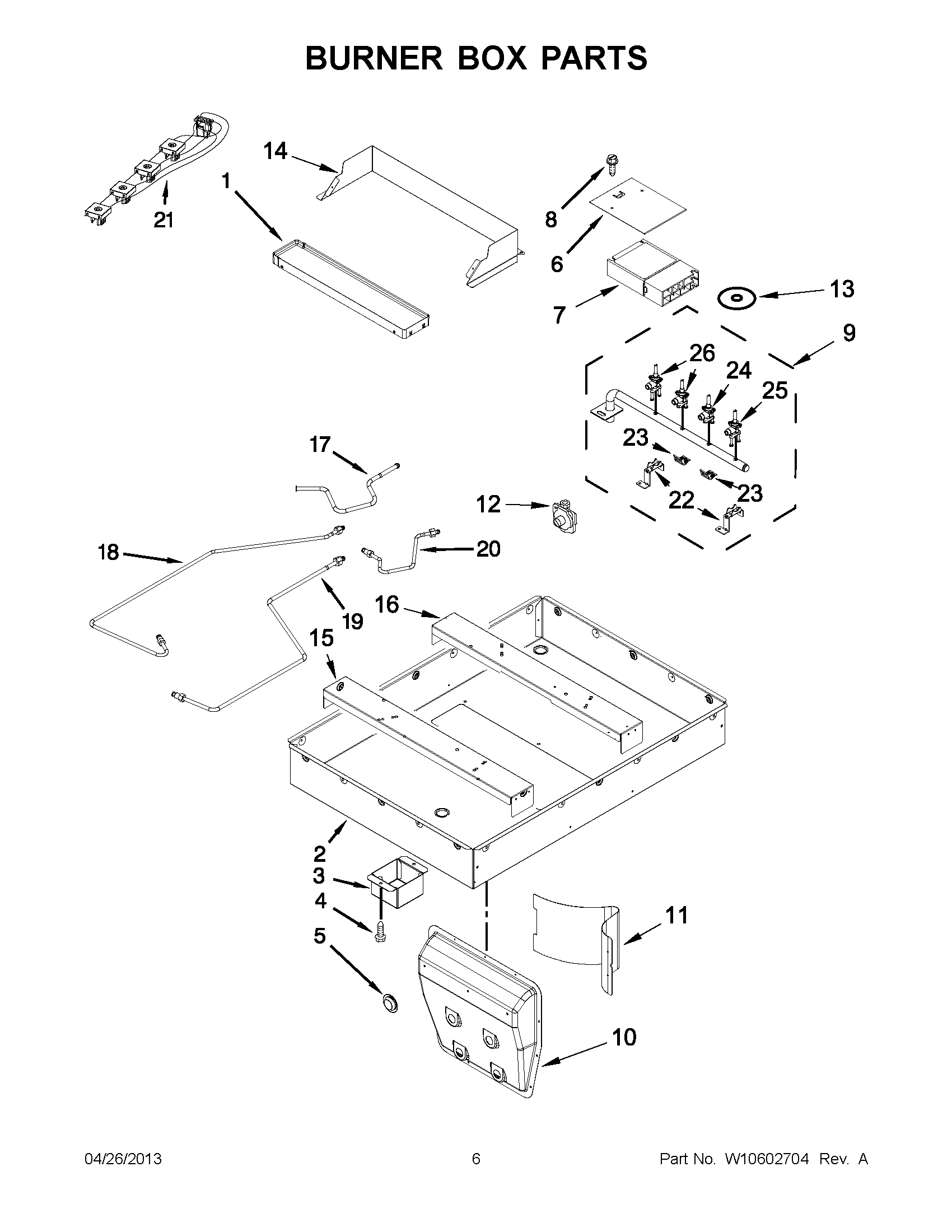 Parts and plans for Maytag Cooktop, Gas, Builtin, Downdraft, 30 Inch