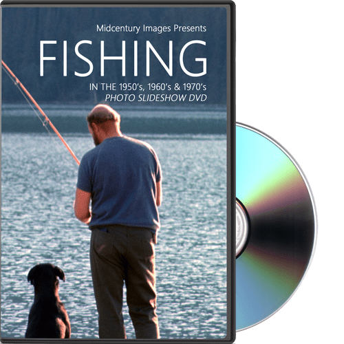 FISHING in the 1950's, 1960's and 1970's Midcentury Images
