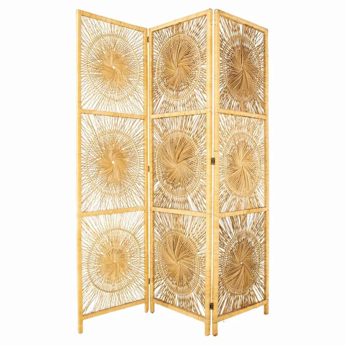 Mid Century Rattan Room Divider Screen Mid Century Modern Furniture