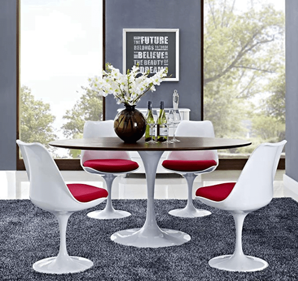 11 Affordable MidCentury Modern Dining Tables Mid Decco