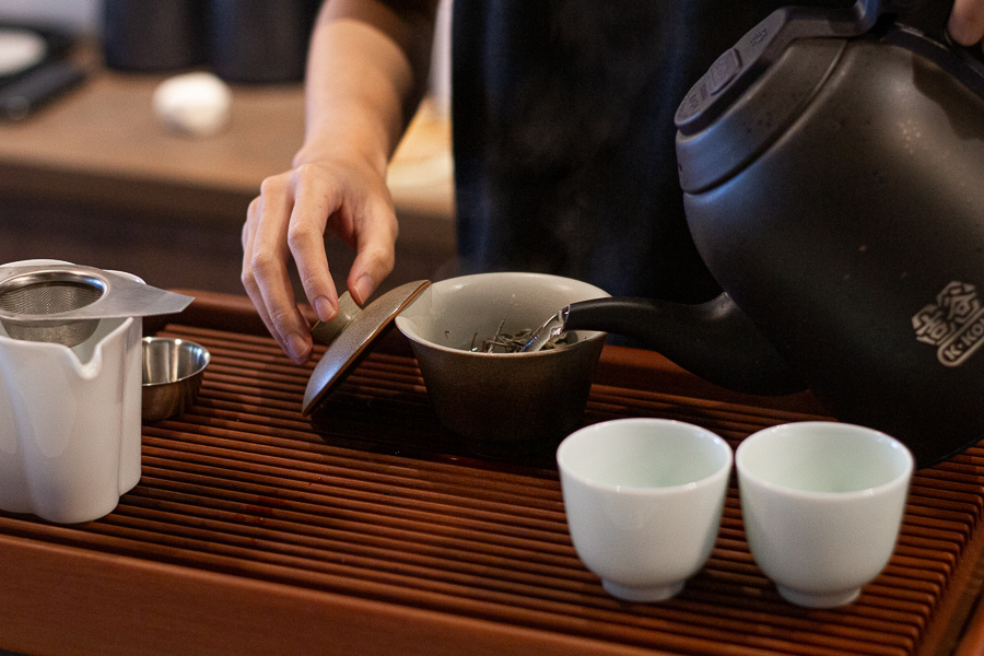 SILK Tea Bar Hidden Modern Tea Bar With Fine Selections of Chinese Tea