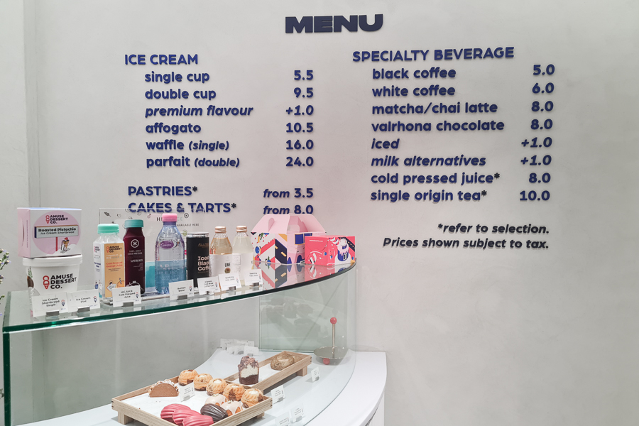 Amuse Dessert Co Dessert Cafe in Tanjong Pagar with Injeolmi Bingsu