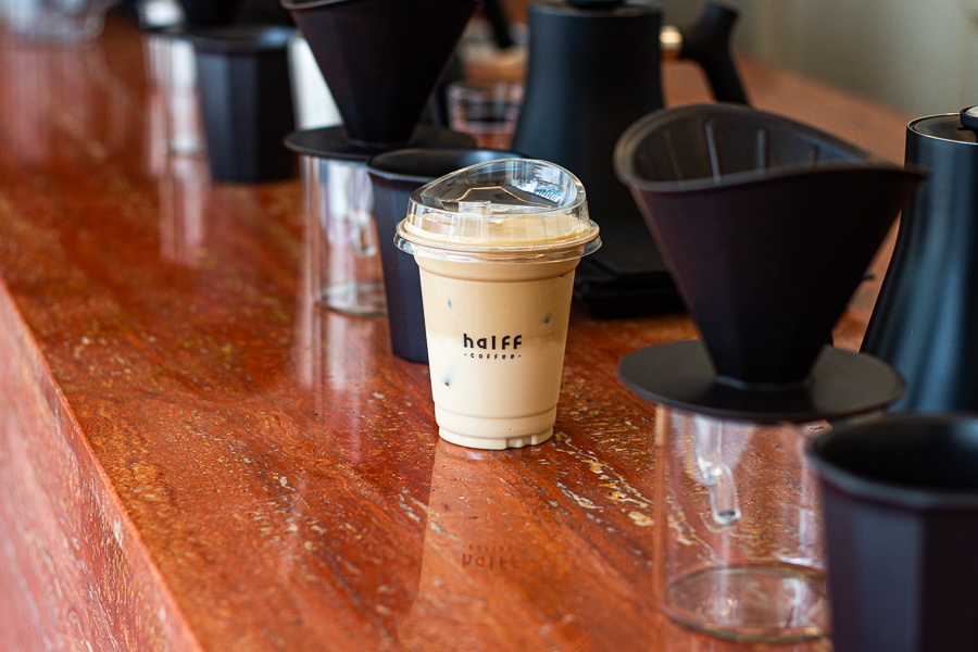 Halff Coffee (하프 커피) Cafe Near Anguk Station Known For Their Butter