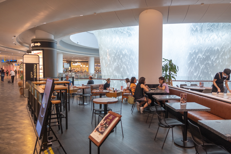 Lifestyle Cafe PAZZION Café At Jewel Serves Up Brunch Dishes Like King Prawn Linguine And