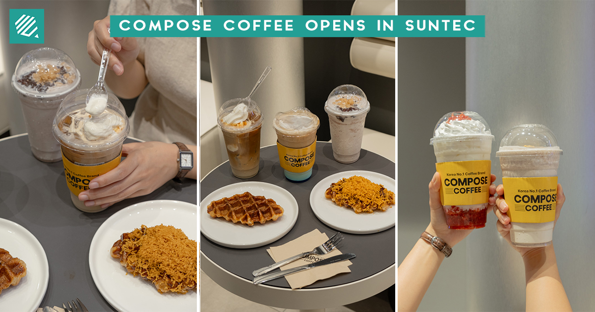 Compose Coffee South Korea’s No.1 Coffee Chain In Suntec City With