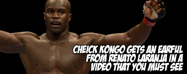 Undead Slayer M . Cheick Kongo looks like an undead slayer in this German ...