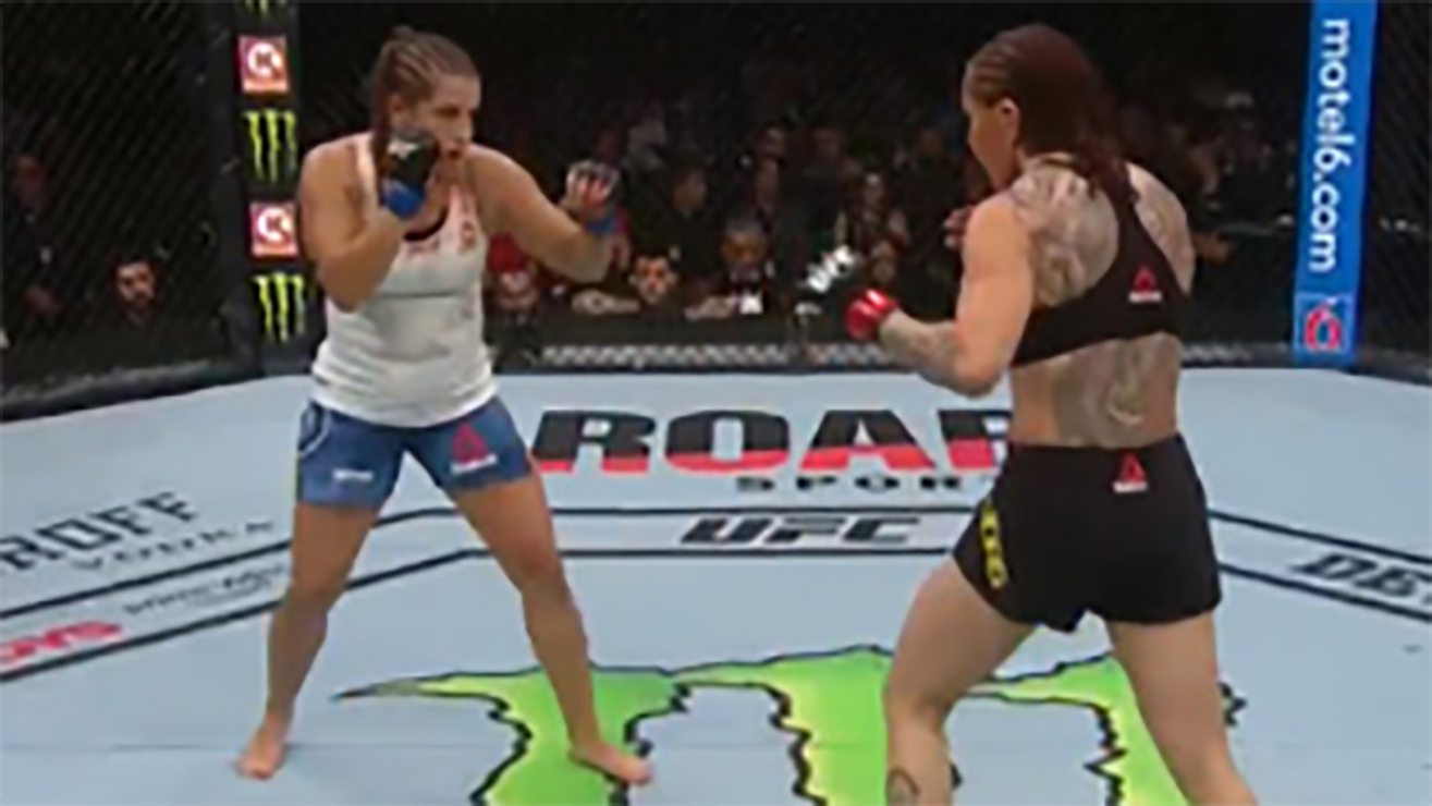 UFC 240 Results Cris Outstrikes Felicia Spencer For A Decision