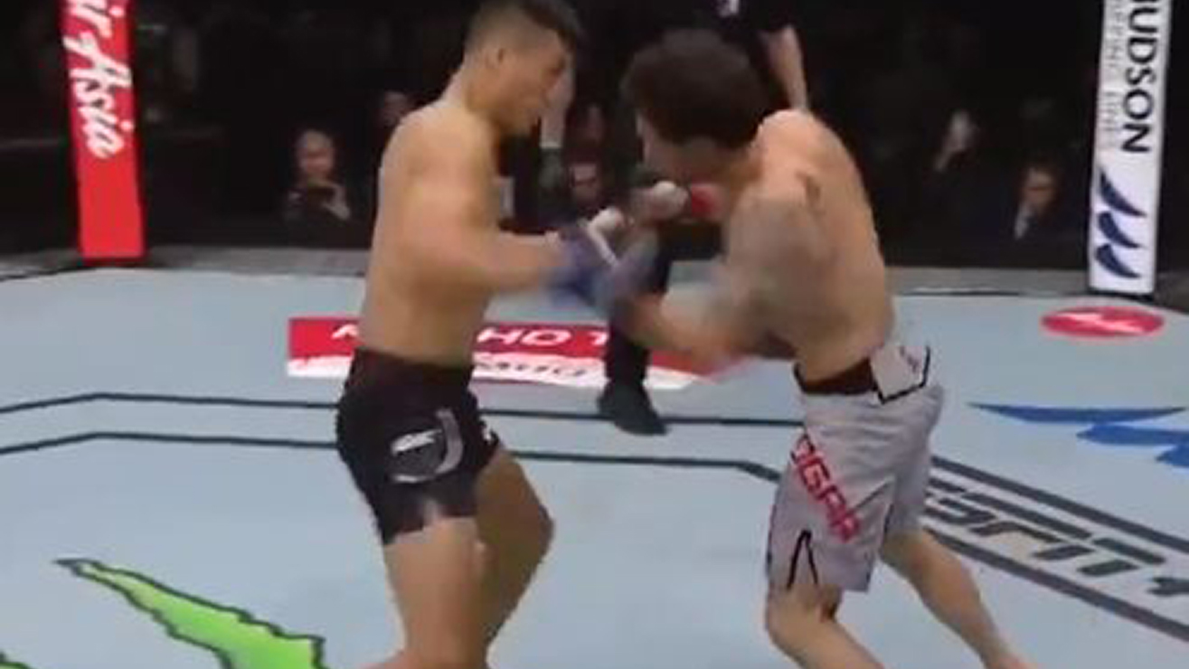 UFC Fight Night 165 Results Korean Zombie Destroys Frankie Edgar