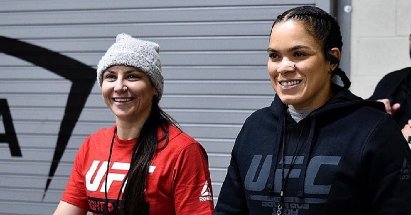 Amanda Nunes and Nina Ansaroff Share Beautiful Maternity Photoshoot