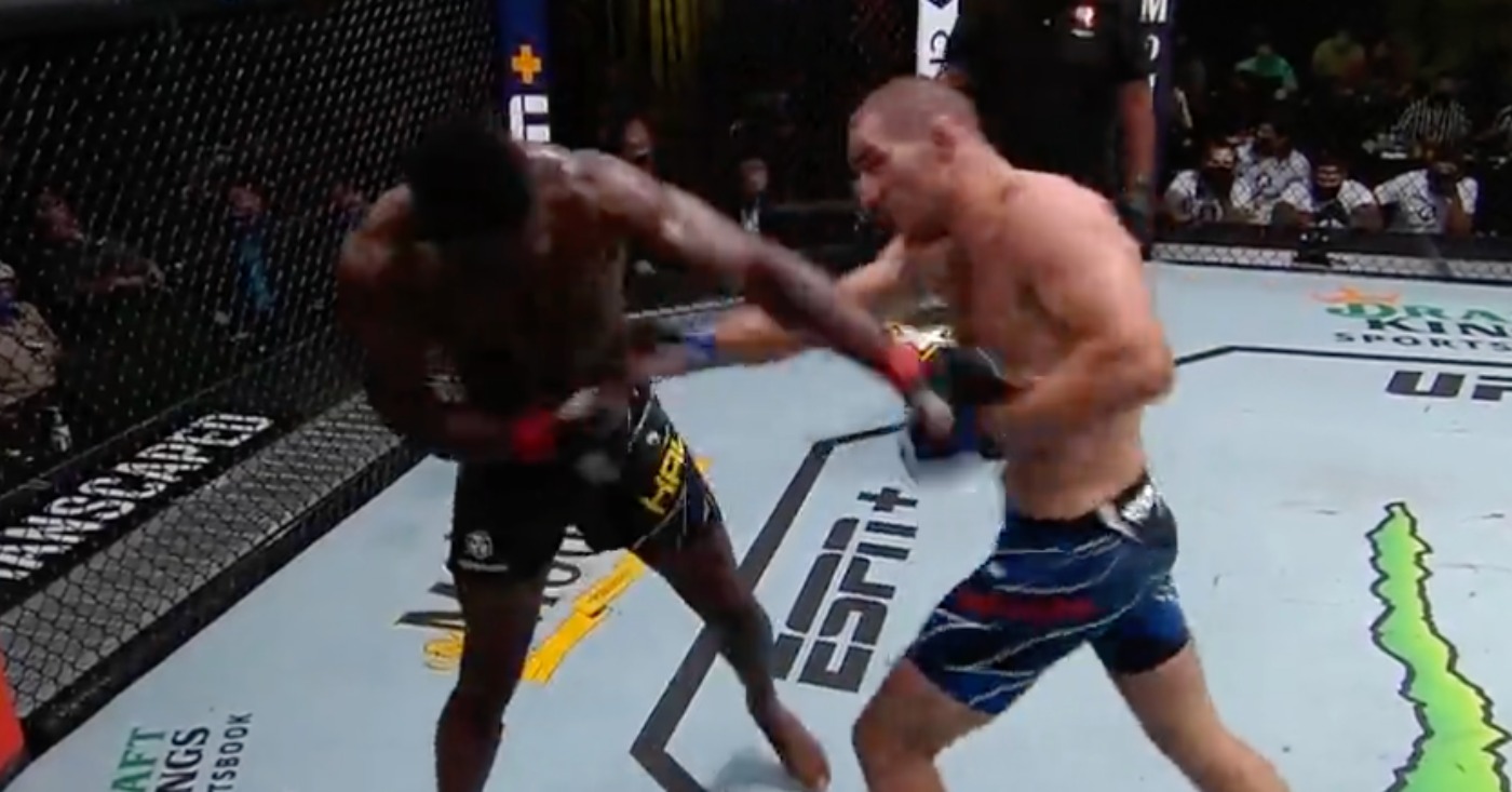 Sean Strickland Overwhelms Uriah Hall Over Five Rounds UFC Vegas 33