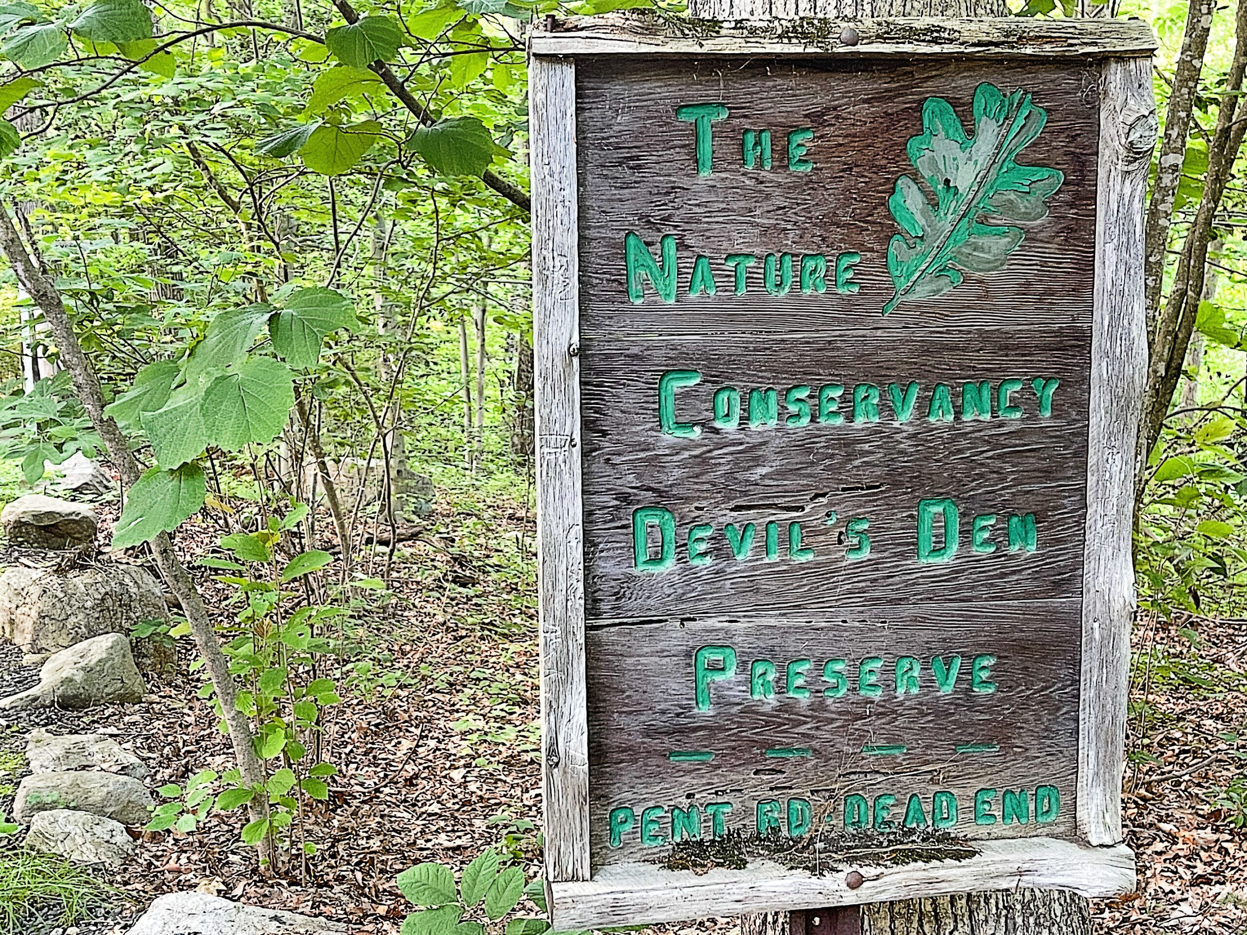 Hiking Devil’s Den Preserve in Connecticut ⋆ Middle Journey