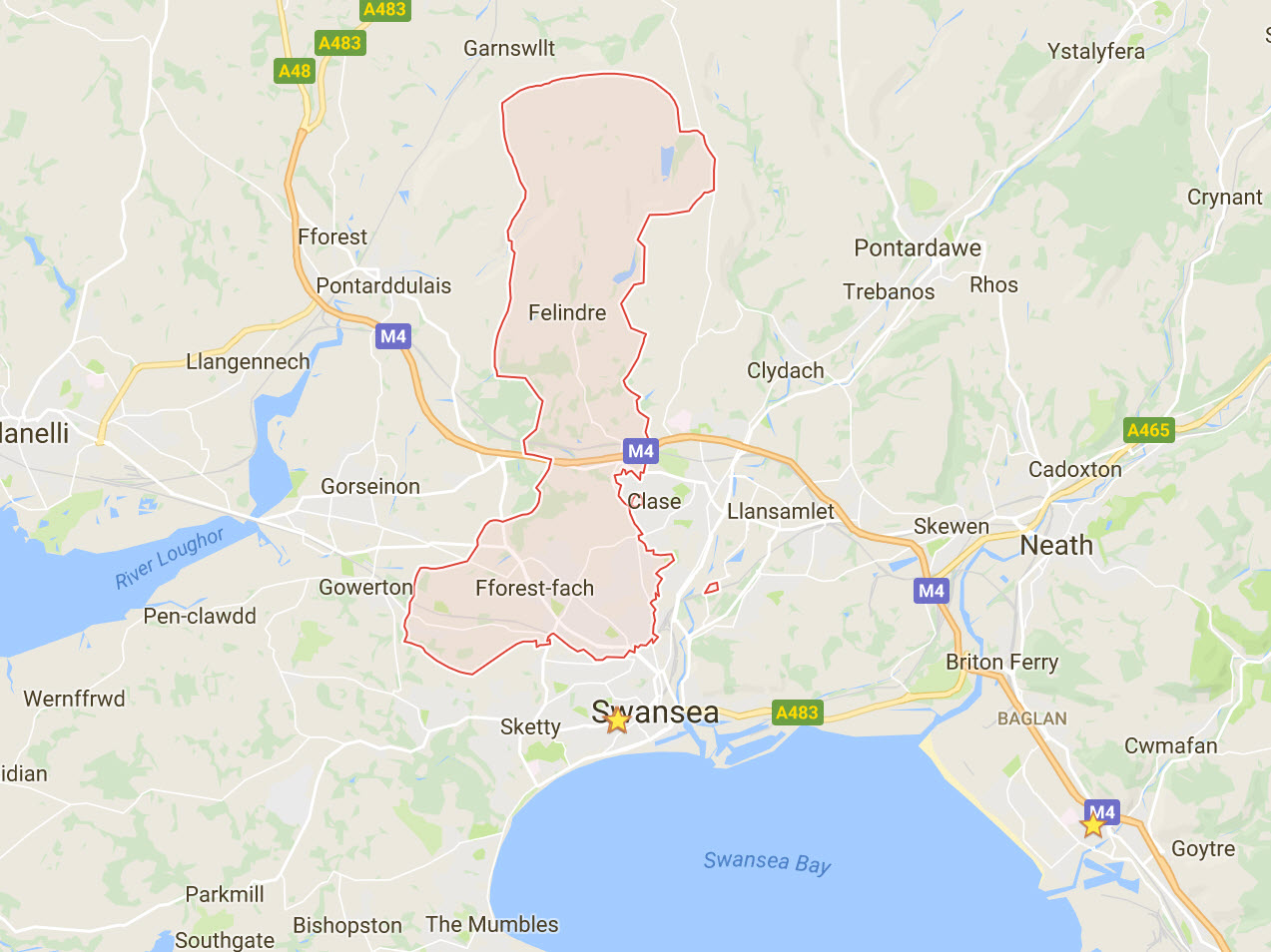 Swansea SA5 Area analysis Middle Park Projects