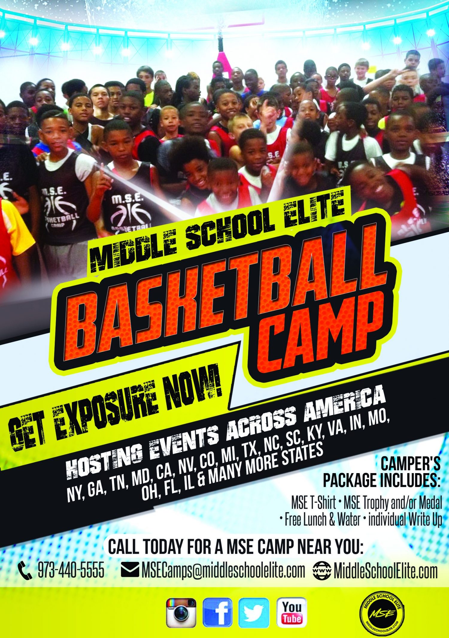 2017 Middle School Elite Basketball Camps Middle School Elite