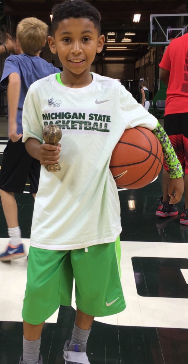 Third Grader Keyshawn Summerville (MI) is Lil Kyrie Middle School Elite