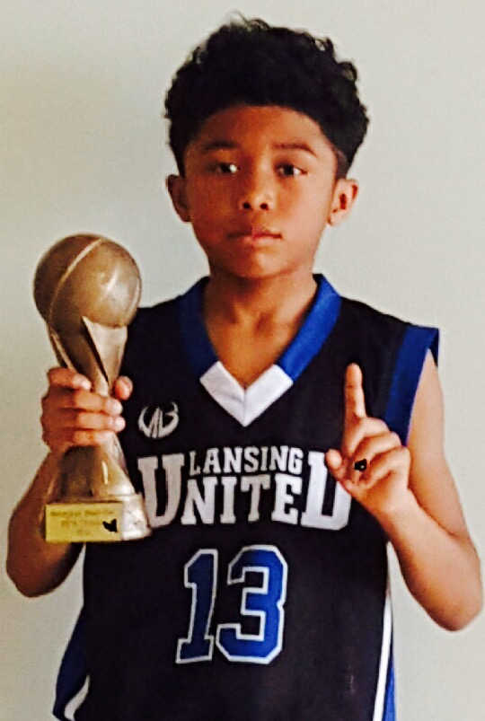Champion Boy 4th Grade Sean Chaplin Middle School Elite