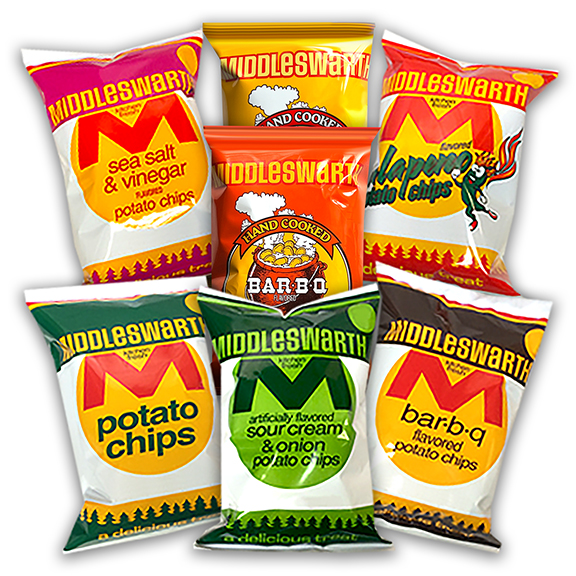 Middleswarth 1.2 oz. Bags Middleswarth Potato Chips Online
