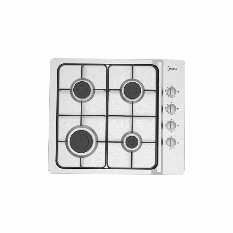 Builtin gas hob, 60 cm, Stainless steel (MH 604LX) Midea Malta