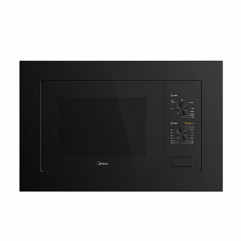Builtin microwave, 17L Black aesthetic (MW 17 M BK) Midea Malta