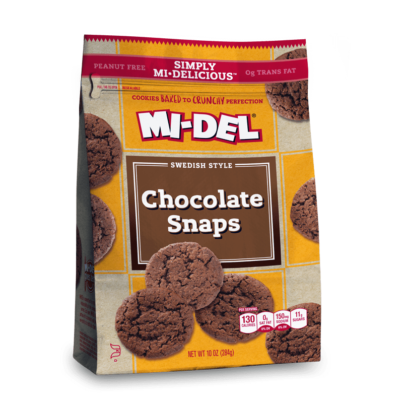 SIMPLY MIDELICIOUS Chocolate Snaps MIDel Cookies
