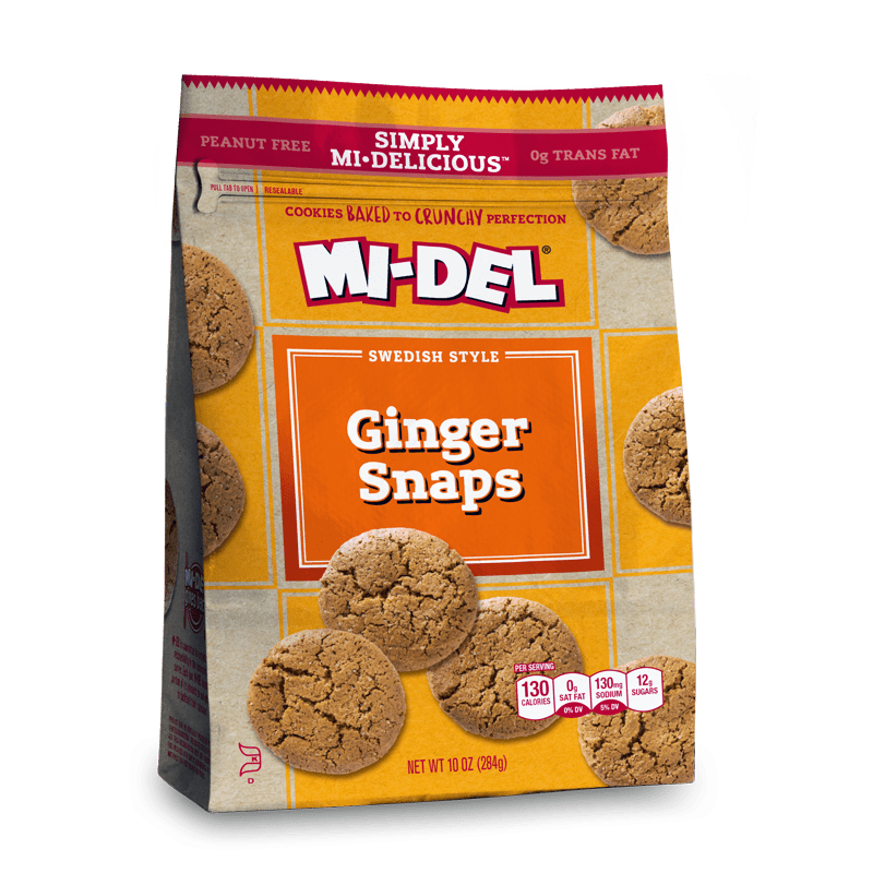 SIMPLY MIDELICIOUS Ginger Snaps MIDel Cookies