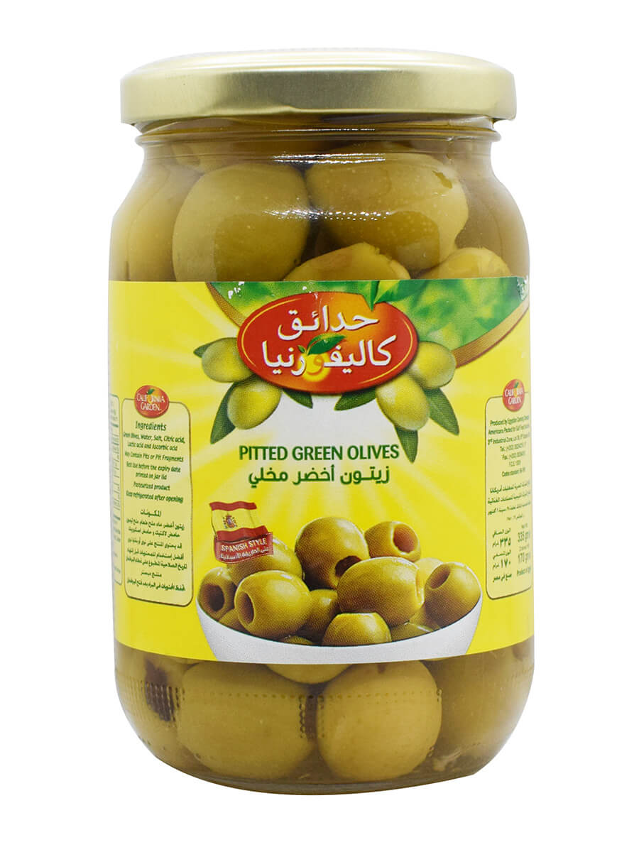 WHOLE GREEN OLIVES 400g Midfood