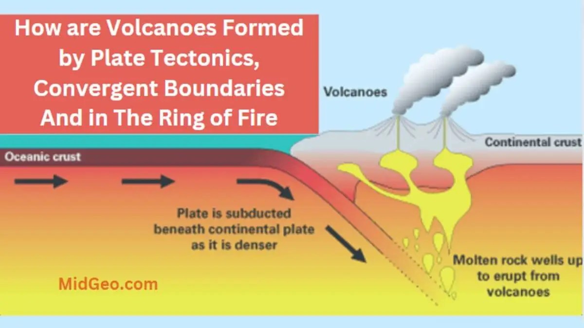 How Are Volcanoes Formed By Plate Tectonics, Convergent Boundaries