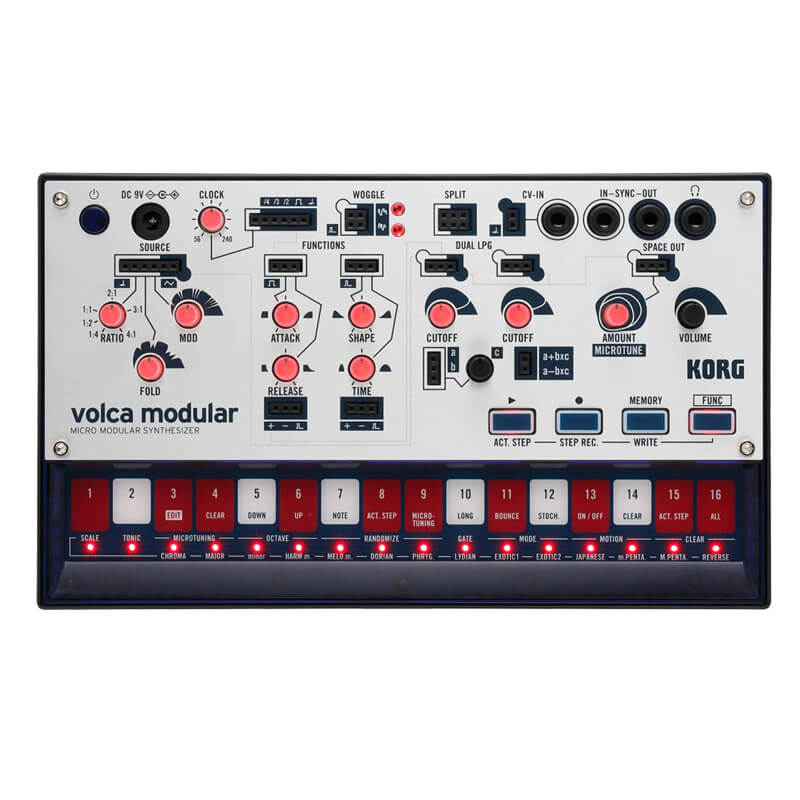Volca Modular sintetizador analógico Midiin