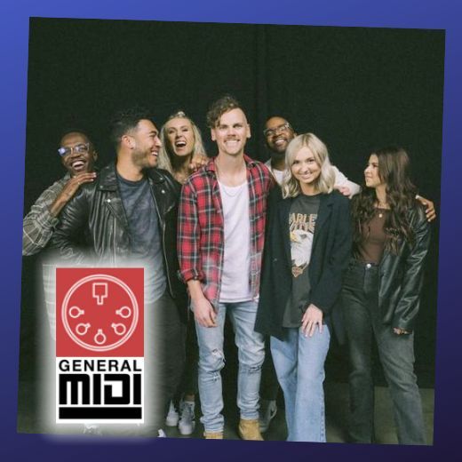 midi del tema RUIDO (Rattle) del ministerio Elevation Worship (con